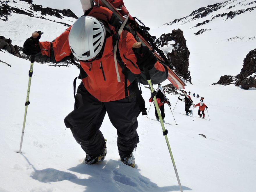 Závěrečný úsek na Korjakskij