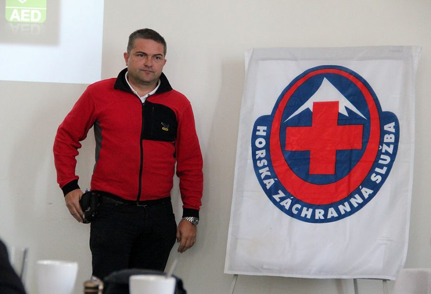 Juraj Rokfalusy - hlavní slovenský organizátor 26. Pelikánova semináře
