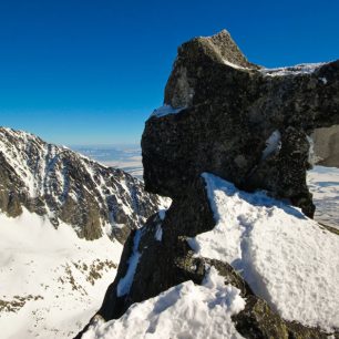 Vrcholová Koňská hlava, tzv. Nákova či Jarmaiho stol