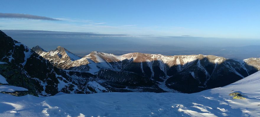 Pohľad na Belianske Tatry