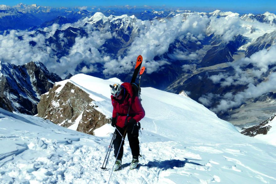 Pražský šampón chytá bronz ve výšce 8050 metrů na Manaslu