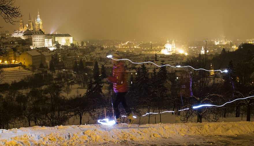 Světelné znečištění je v Praze obrovské