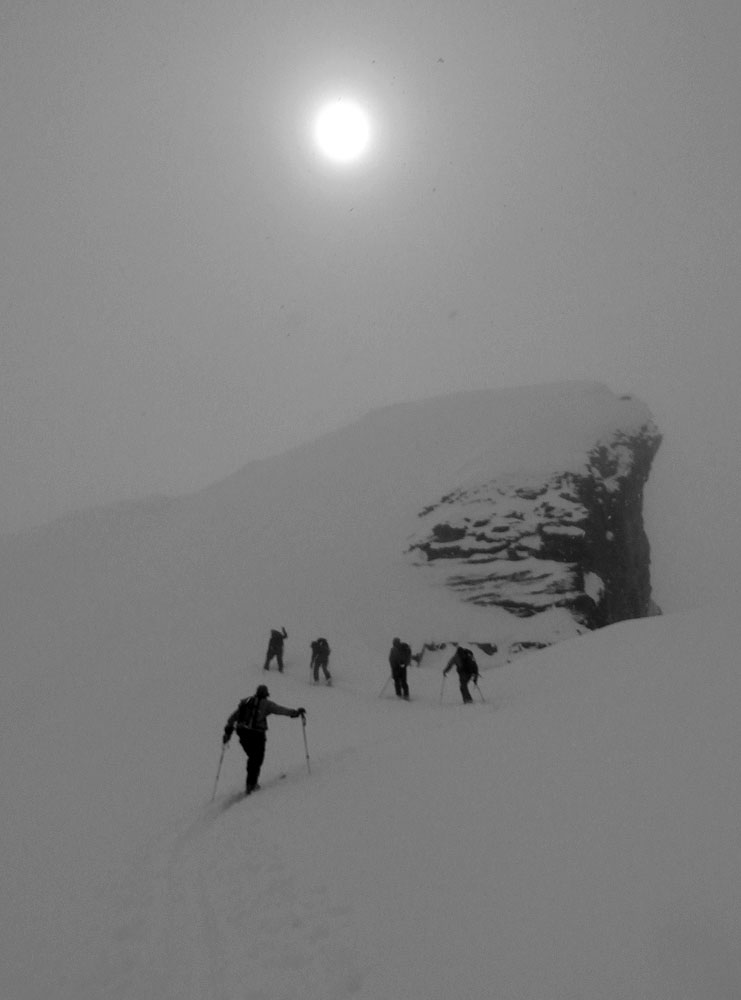 Poslední metry na La Clytte