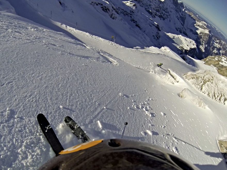 Titlis - Pár oblúkov pod Malým Titlisom
