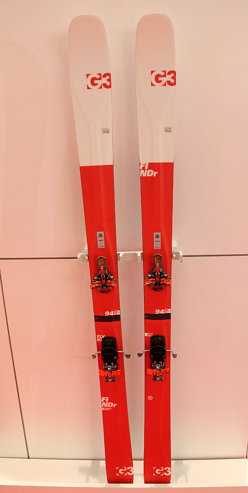 Karbonové skialpové lyže G3 FINDr 94