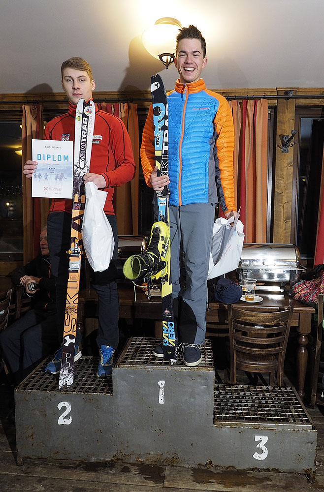 Vítězové kategorie juniorů