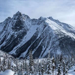 Mt. MacDonald a jeho jezditelné žlaby