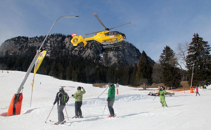 Rakouská záchranka v praxi