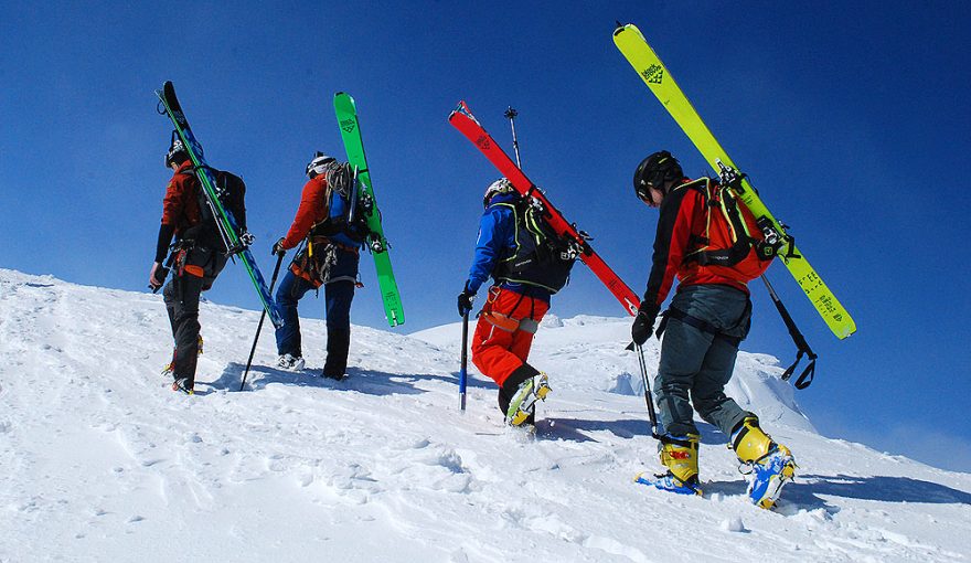 Po hřebenu směr Chopok