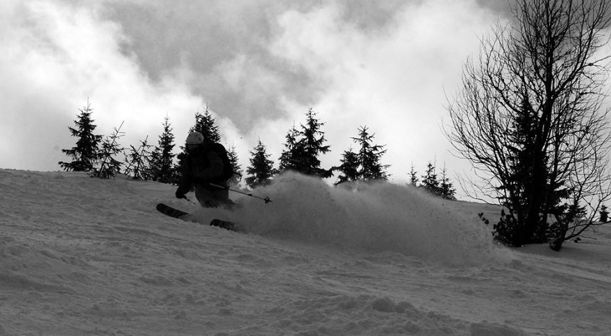 Jakub Frey na severní straně Chopku