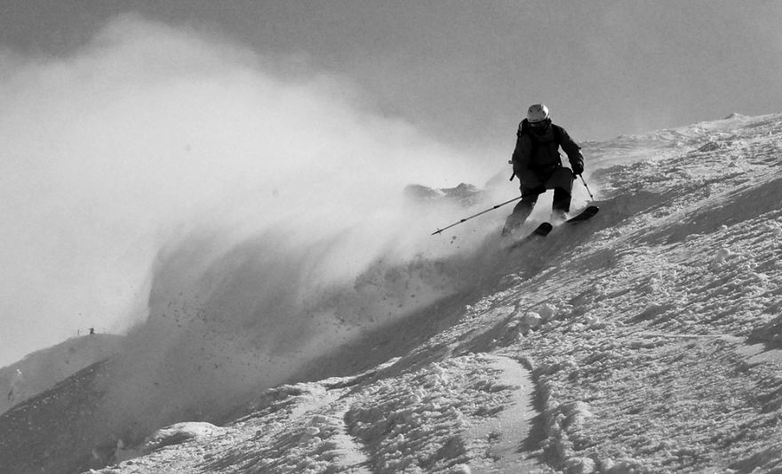 Jakub Frey na severní straně Chopku