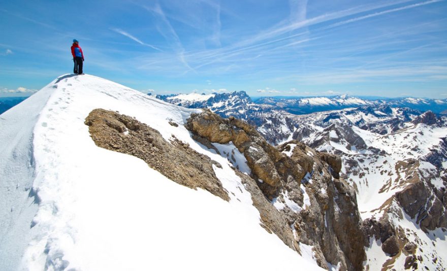 Na vrcholu Punta Rocca