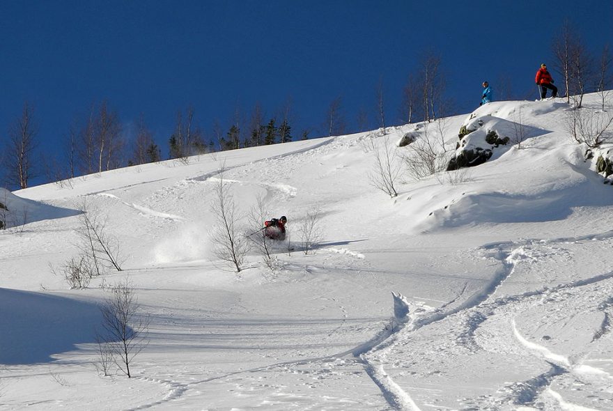 Svahy na rozehřátí druhý den