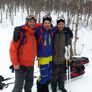 Tři kamarádi – hlavní protagonisté Expedice Švésko