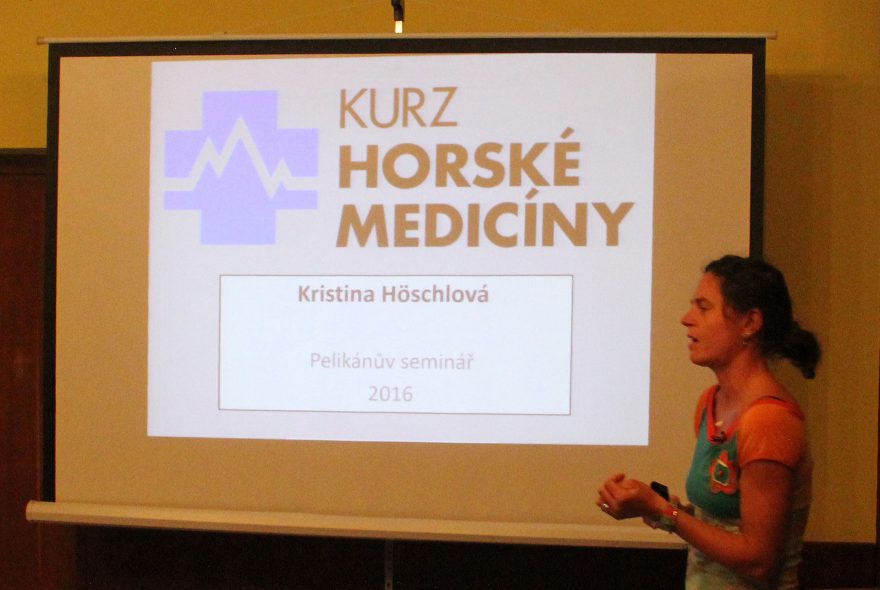 Kristina Höschlová, Mezinárodní kurz horské medicíny v České republice