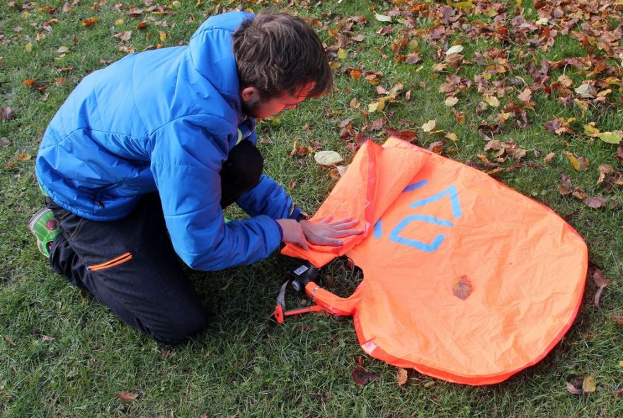 Balení Avabagu do harmoniky - 4