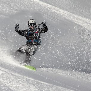 Splitboardisti z Proti větru si to užívali - lepší podmínky než při jejich japonském výletu v lednu 2016