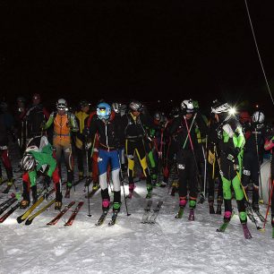 Přípravy na start Asitz