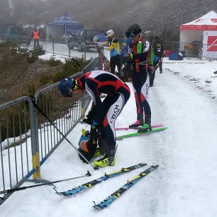 Konečně je souvislá vrstva sněhu a můžeme nasadit lyže