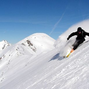 Sjezd z Barance do Žiarské doliny