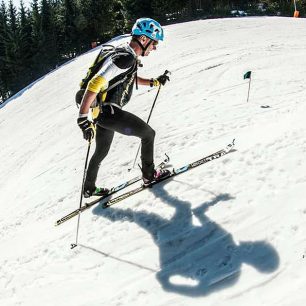 Na trati závodu Špindl sportuje