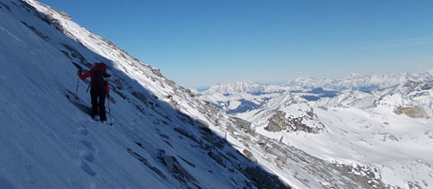 Skialp túra na Stubacher Sonnblick (3089 m)