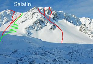Skialpinistické hřiště ve Spálené dolině – Salatín (2047 m)