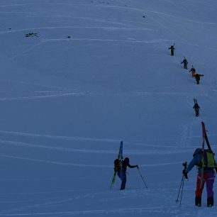 Ranní výstup na start