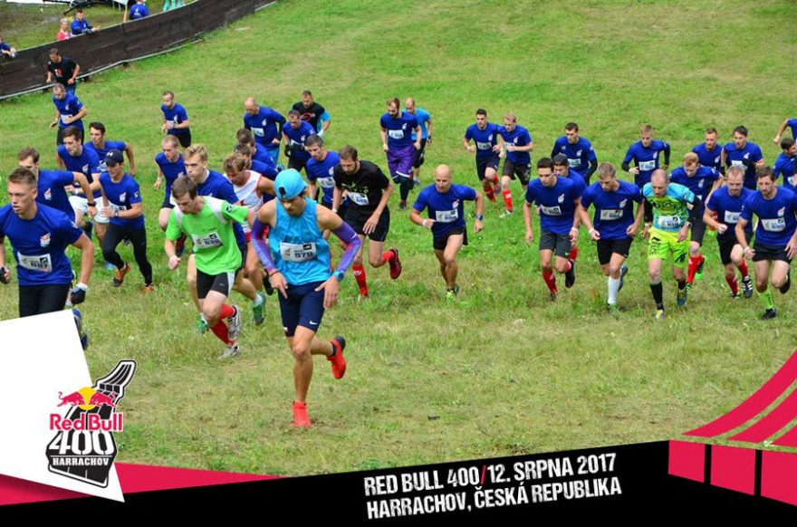 Ve strmém stoupání na Red Bull 400