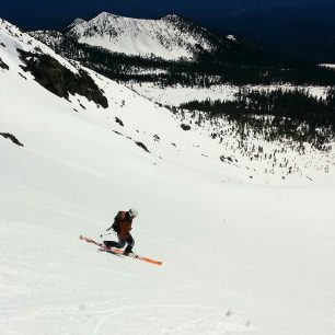 Telemarkujeme na svazích Mt. Shasta