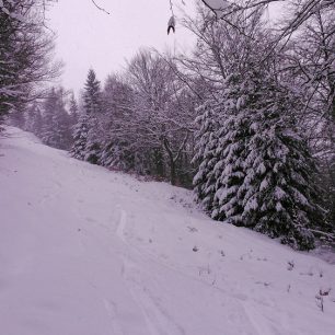 Po jedné výstupové i sjezdové stopě