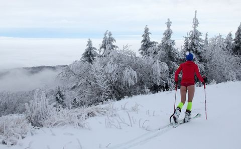 Skialpová túra z Pinduly na Radhošť (1129 m) ze západu