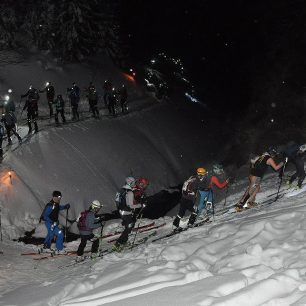 Přes Růžový potok, foto NTP - Jitka Balcarová