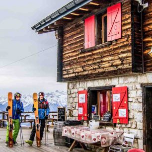 black crows brothers na Cabane de Balavaud – skvělé ubytování přímo na sjezdovce