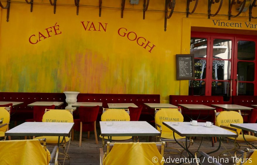 Van Goghova kavárna v Arles, Michaela Eiseltová, Francie