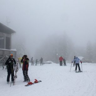 Nahoře byla trochu mlha