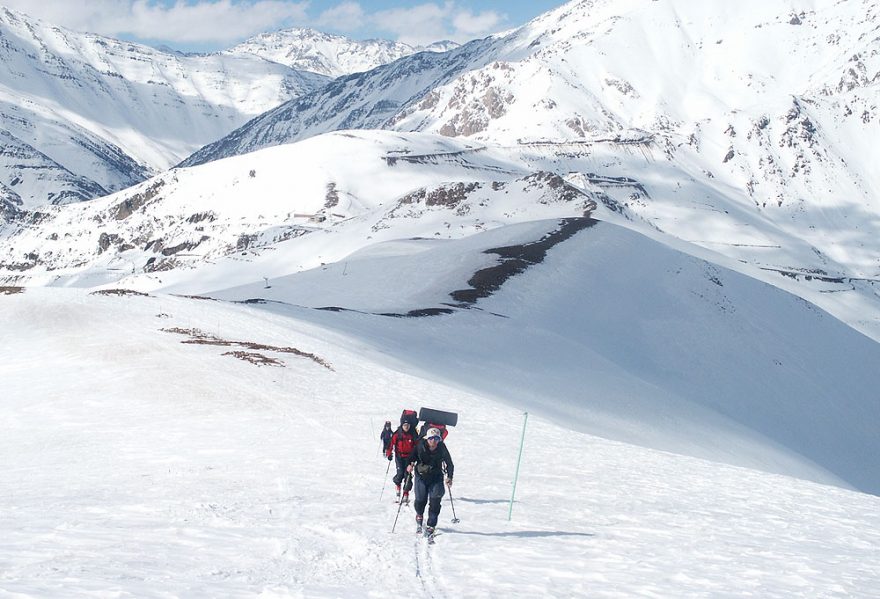 Výstup na Mt. Seechal na skialpech