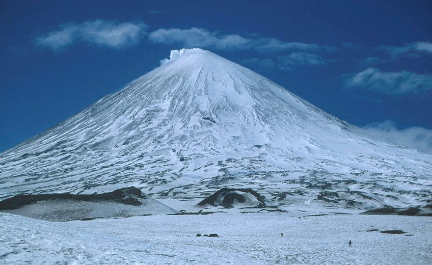 Obrovské převýšení na Ključevskoj