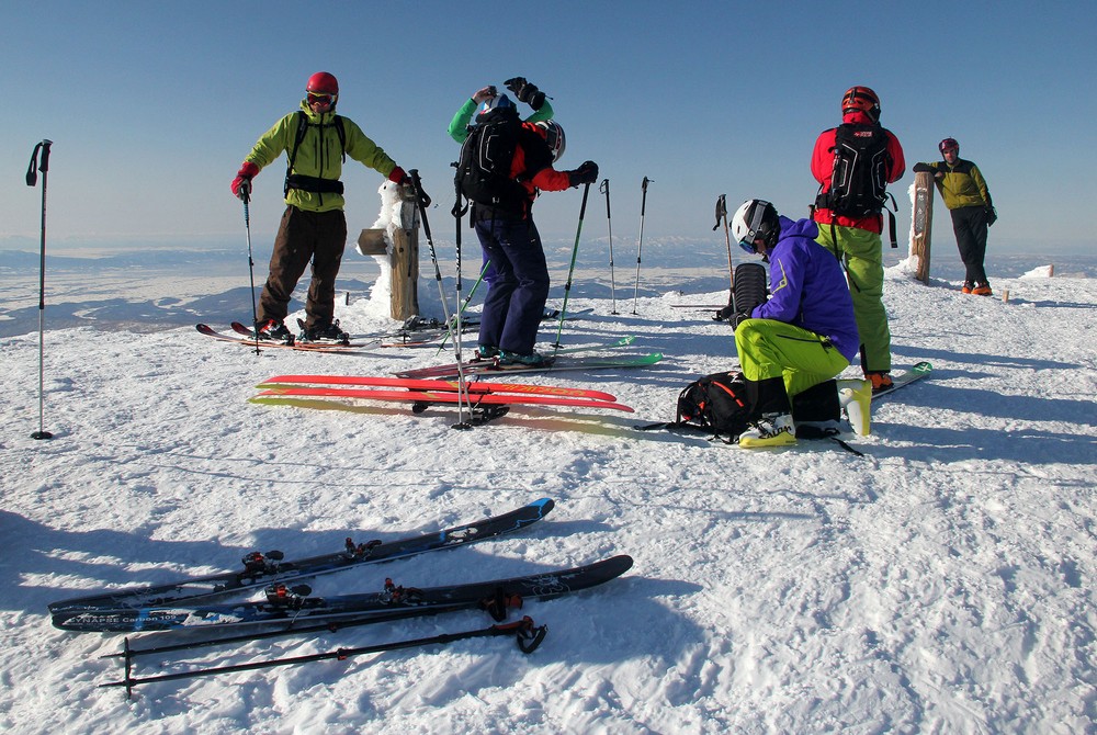 Na nejvyšším místě ostrova Hokkaidó