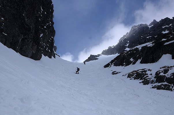 Sjezd z Baranieho sedla