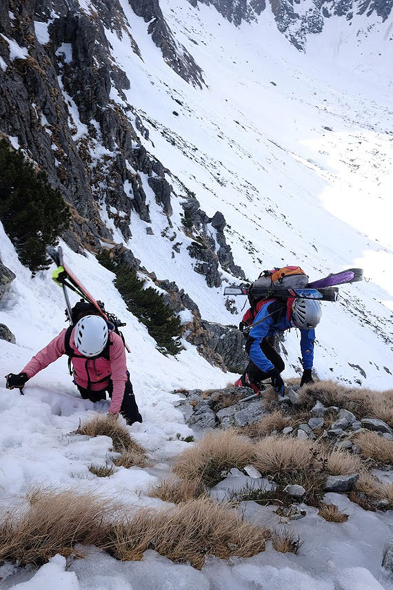 Na Svišťovku ledem