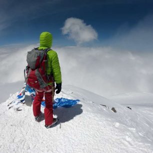 Marek na vrcholu Elbrusu