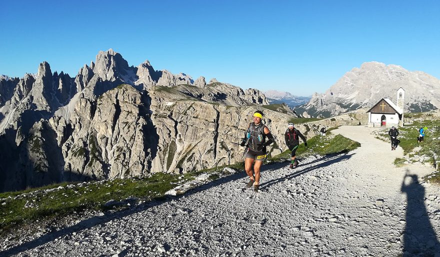 Krásné ráno za Forc Lavaredo