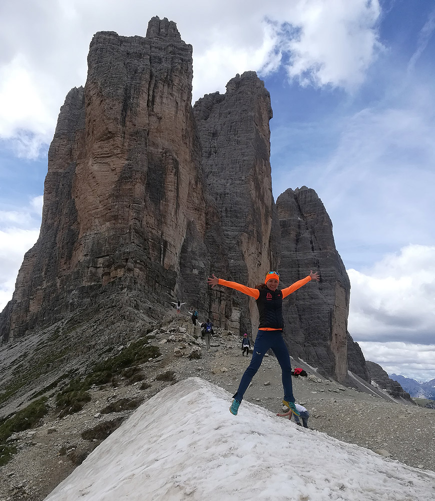 Pozávodní fotografický reparát u Tre Cime…Tak příště, a lépe!