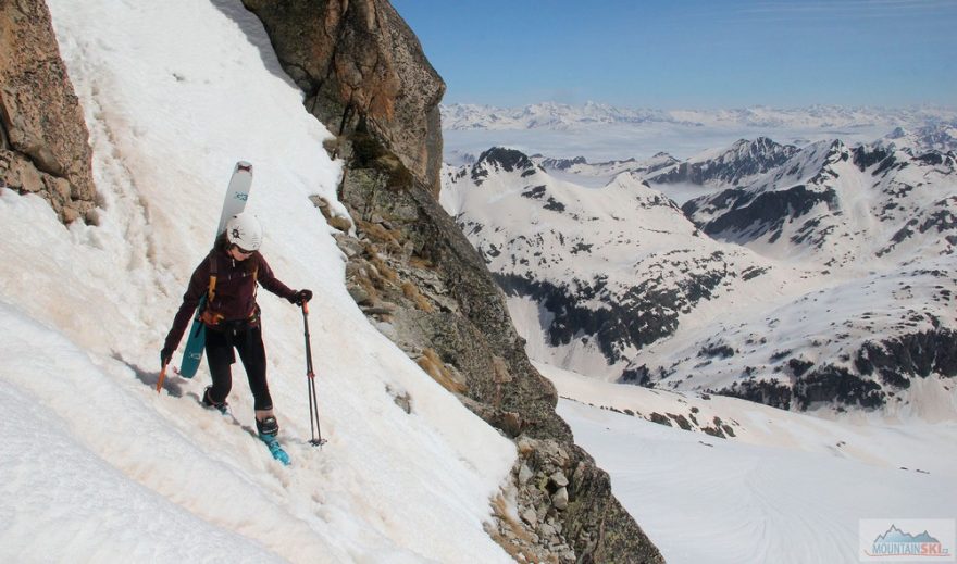 Skialpové Pyreneje v dubnu 2018