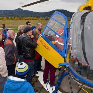 Návštěva základny LZS Libereckého kraje, foto: Jiří Šrenk