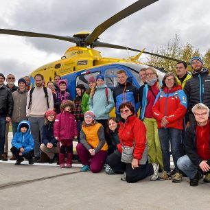 Část účastníků návštěvy LZS v Liberci, foto: Jiří Šrenk