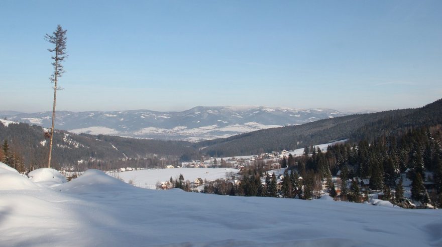 Výhledy na Dolní Lomnou a Jablunkov
