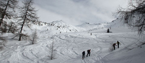 Silleskogel (2418 m) – vyhlídkový skialpový kopec nad Brennerem