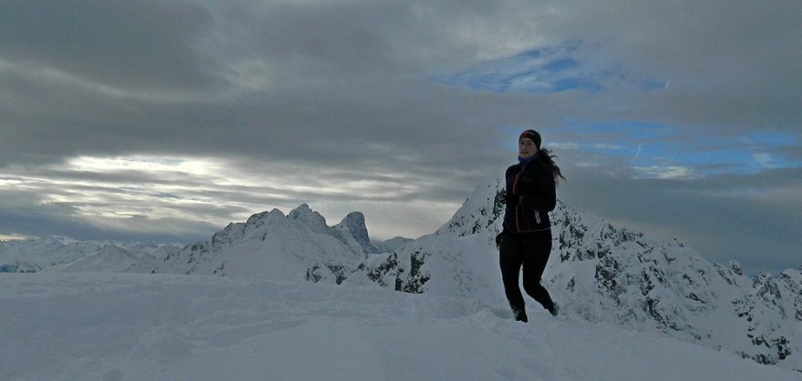 Zimní trénink na Nordkette